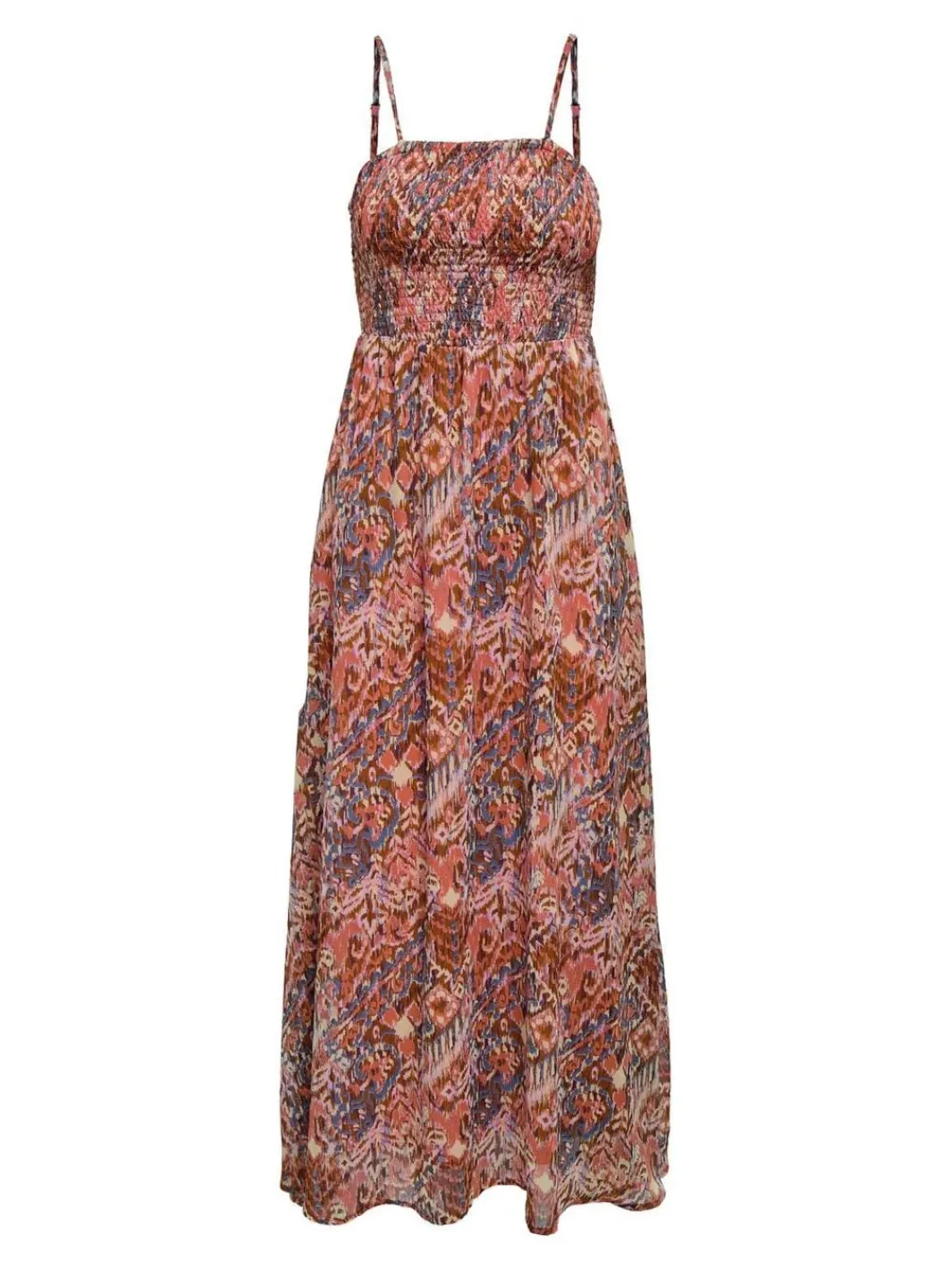 Discount Only Onlelena Vikki Life Strap Dress 4802641 Langoustino Cool Indie