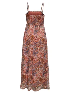 Discount Only Onlelena Vikki Life Strap Dress 4802641 Langoustino Cool Indie