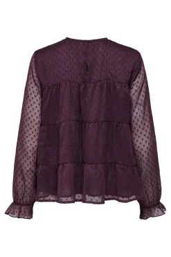 Outlet Only Onleliza Life Ls Dobby Top 4861790 Winetasting