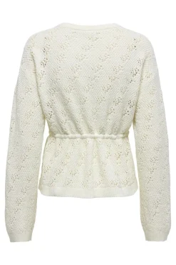 Clearance Only Onlelke Life Ls Cardigan Cc Knt 4976277 Birch Silver Heart Button