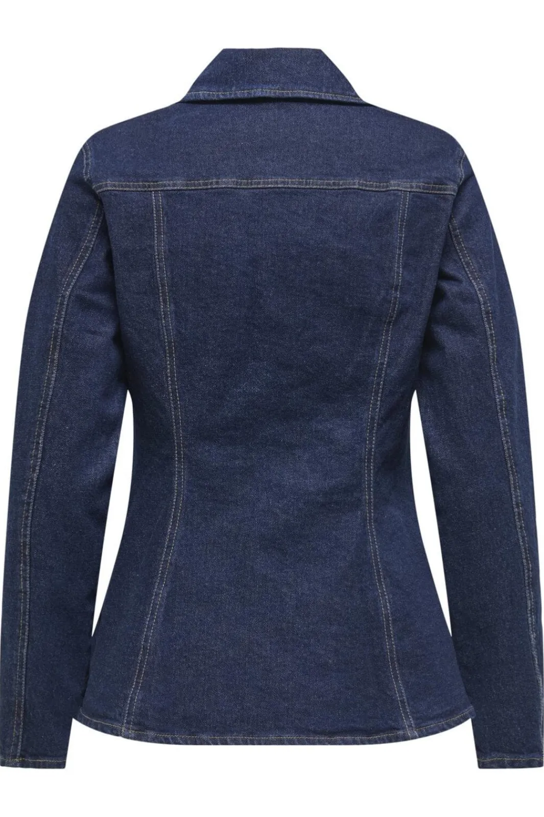 Only Onlelle L/S Fitted Jkt Gua 4827007 Dark Blue Denim Rinse