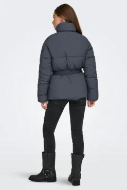 Discount Only Onlellie Pouch Puffer Jacket 4851978 Blackened Pearl
