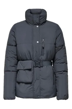 Discount Only Onlellie Pouch Puffer Jacket 4851978 Blackened Pearl