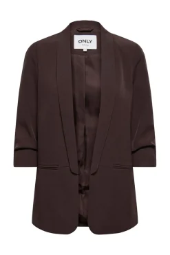 Discount Only Onlelly 3/4 Blazer Tlr 4973184 Coffee Bean