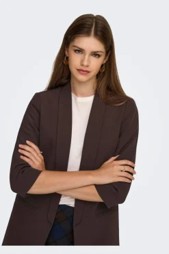 Discount Only Onlelly 3/4 Blazer Tlr 4973184 Coffee Bean