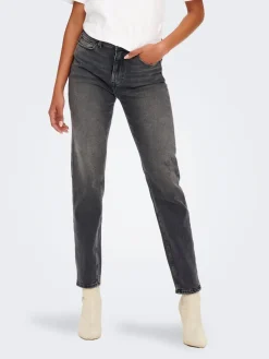 Sale Only Onlemily Stretch St Ak 3901854 Dark Grey Denim