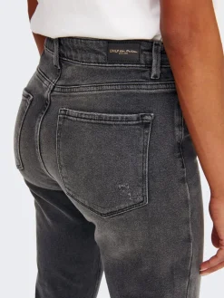 Sale Only Onlemily Stretch St Ak 3901854 Dark Grey Denim