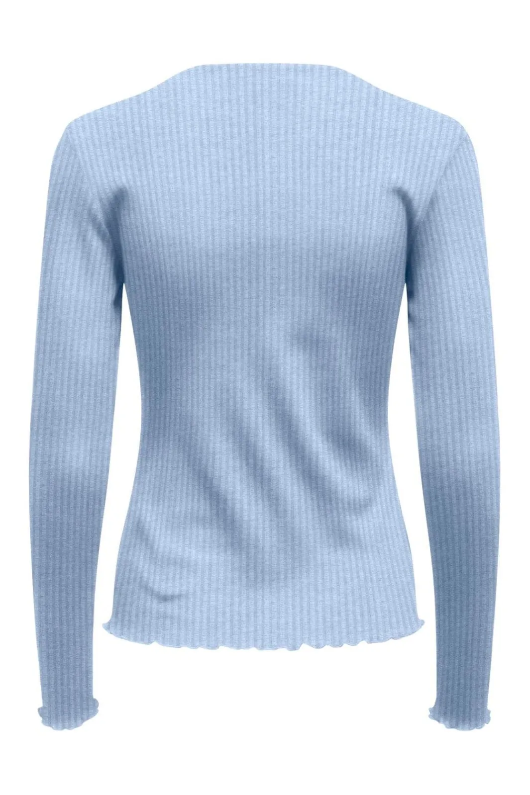Clearance Only Onlemma L/S Rib Basic Top 4963372 Kentucky Blue