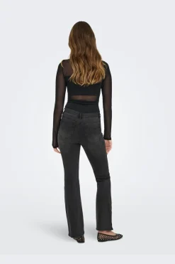 Best Only Onlesther Glitter L/S Body 4714567 Black