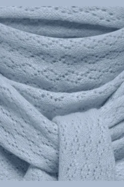 Outlet Only Onlevelyn Pattern Knit Scarf Acc 4903193 Soft Chambray