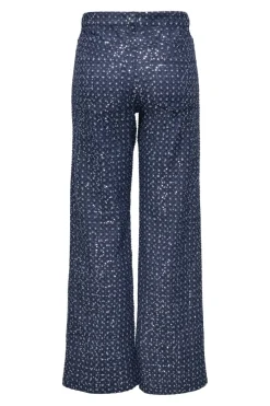 Online Only Onlevita Shimmer Pants 4897058 Dark Blue Denim