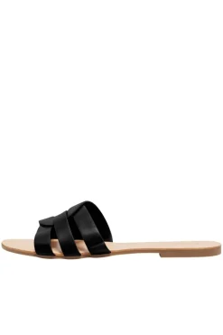 Best Only Shoes Onlfeli-4 Pu Slip On Sandal 4517025 Black
