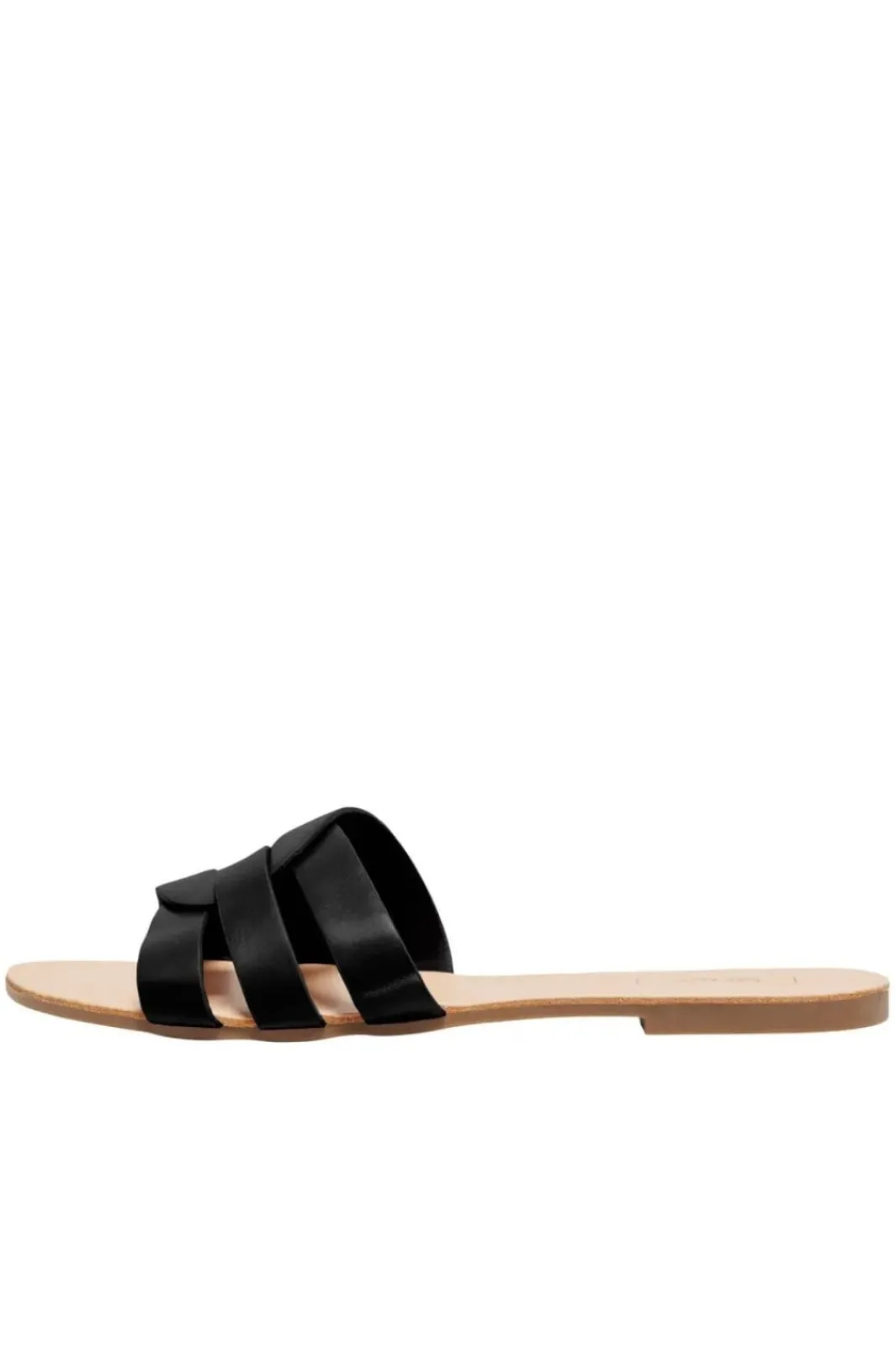 Best Only Shoes Onlfeli-4 Pu Slip On Sandal 4517025 Black