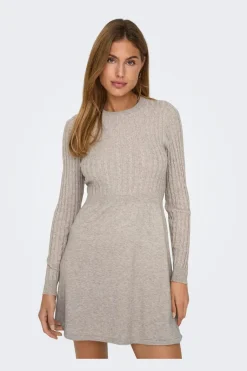 Outlet Only Onlfia Life Ls Cable Dress Knt 4338442 Weathered Teak Melange