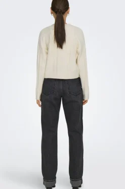 Best Only Onlfia Ls String Cardigan Knt Nca 4510273 Whitecap Gray