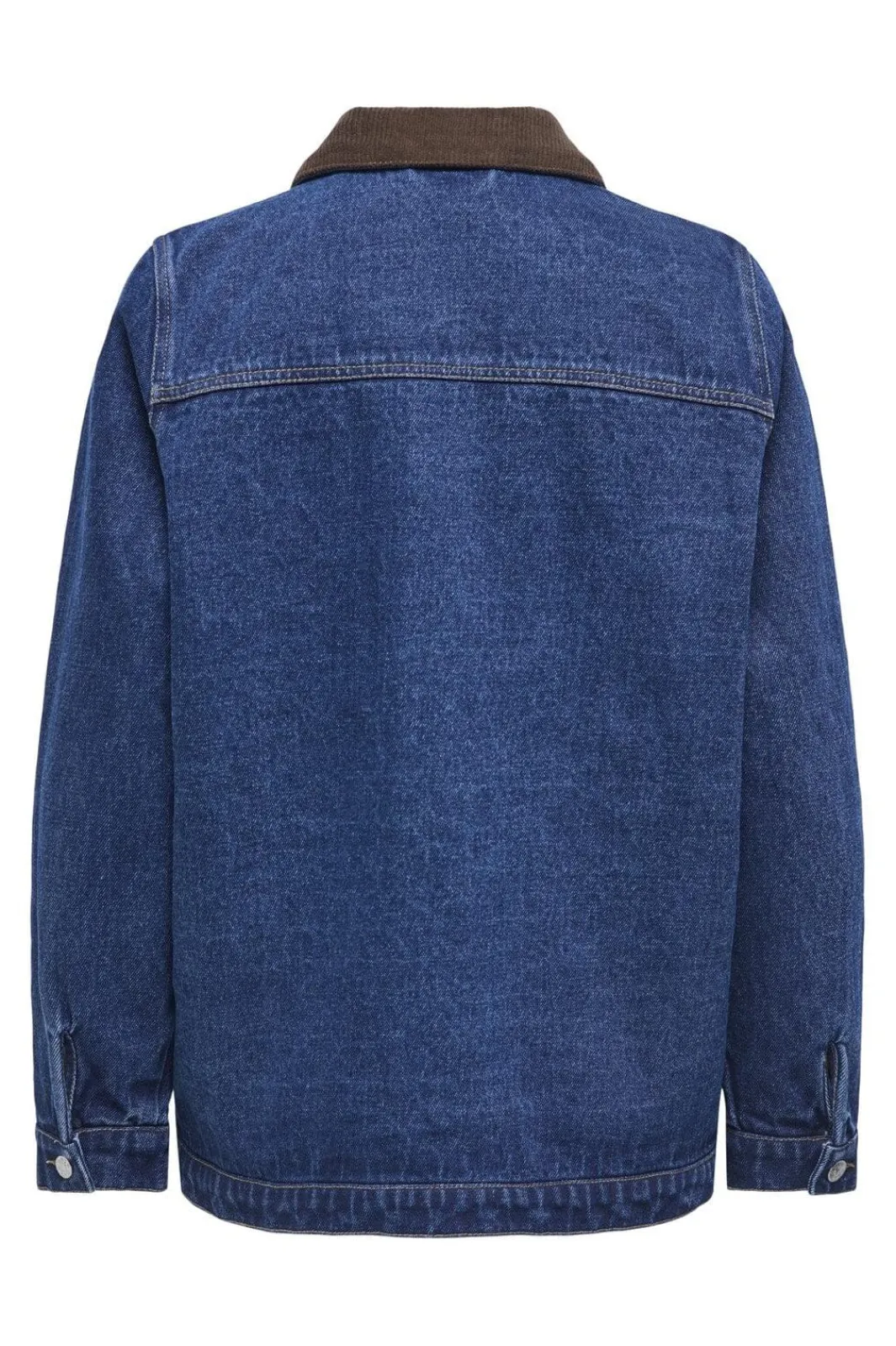 Best Only Onlfrankie Ls Cord Ovs Jkt Gua 4891459 Dark Blue Denim