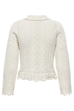 Only Onlfrieda Life Ls Structure Cardi Cc Knt 4972342 Birch Horn Button