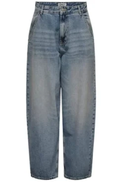 Hot Only Onlgia Mid Loose Baggy Dot413 4520397 Medium Blue Denim