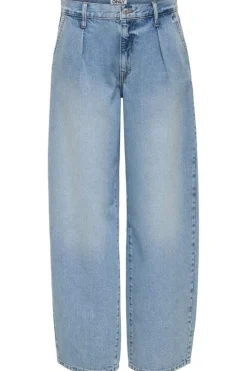 Sale Only Onlgianna Pleat Str Dot771 4845950 Light Medium Blue Denim