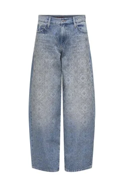 Best Only Onlgianna Rhinestone Str Red Dot 4907861 Light Medium Blue Denim