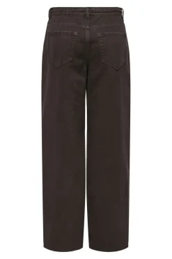 Best Only Onlgianna Straight Brown Dot 4975471 Dark Brown Denim