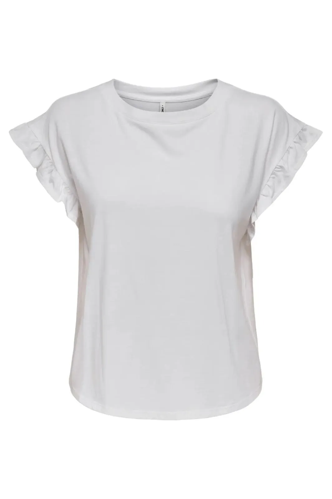 Sale Only Onlgrape S/S Frill O-Neck Top 4740064 Bright White