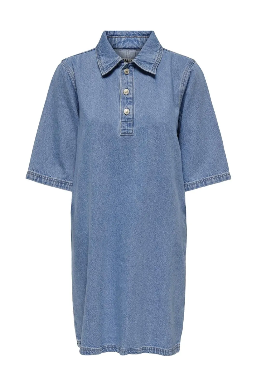 Online Only Onlgry S/S Dress Azg 4622385 Light Blue Denim