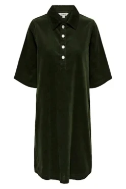 Outlet Only Onlgry-Nessa S/S Cord Dress 4892759 Rosin