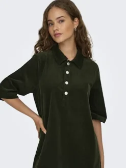 Outlet Only Onlgry-Nessa S/S Cord Dress 4892759 Rosin