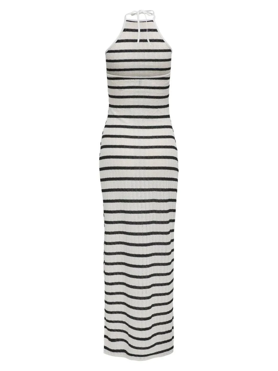 Hot Only Onlhalia Halterneck Long Dress Box 4774273 Cloud Dancer Black