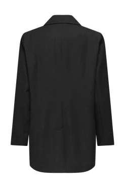 New Only Onlhattie-Lana L/S Overs Mel Blazer Tlr 4757822 Black