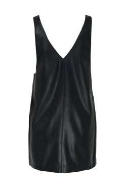 Hot Only Onlheidi Faux Leather Spencer Dress 4851972 Black