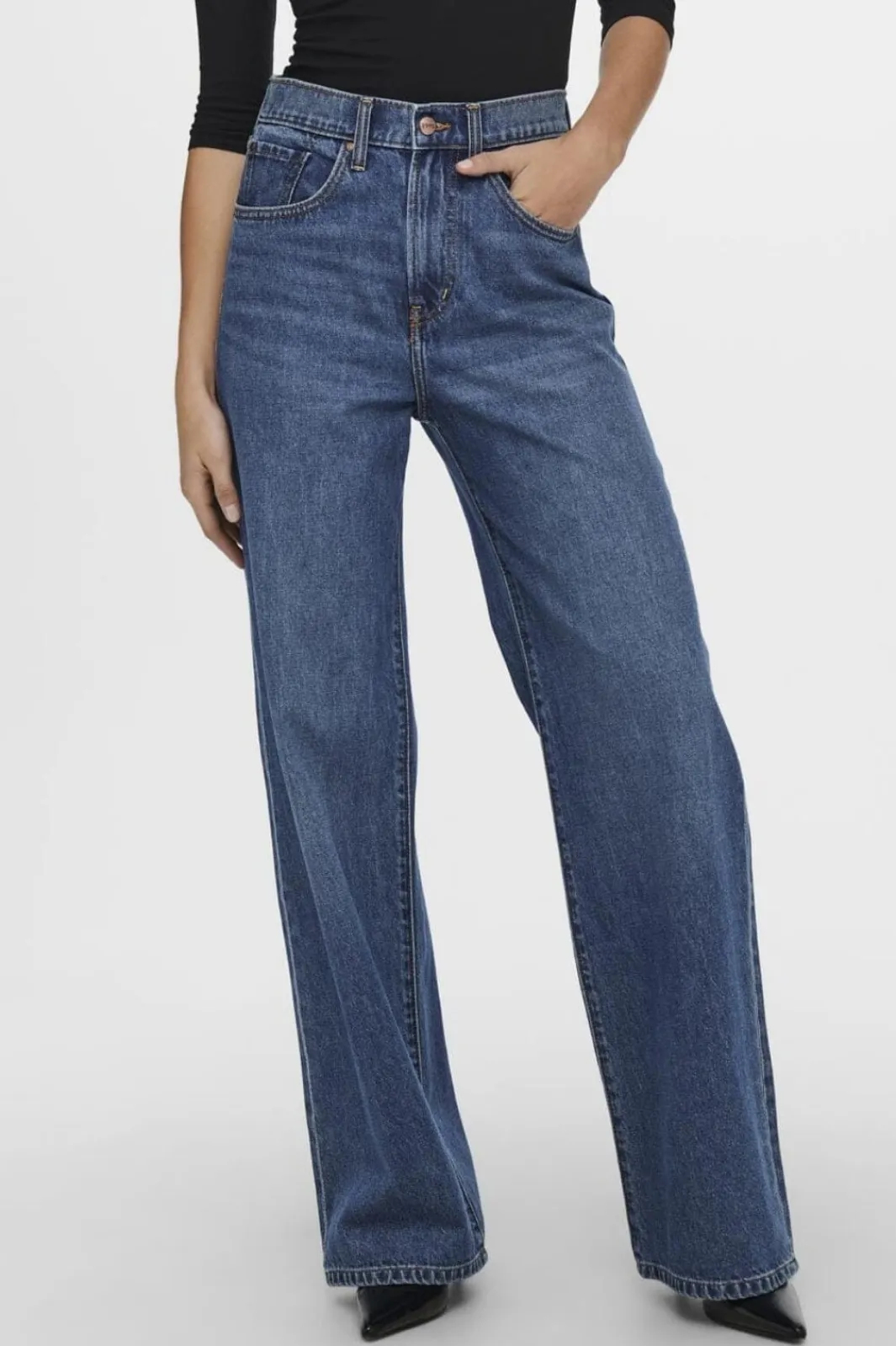 Online Only Onlhope Wide Add465 3550421 Medium Blue Denim