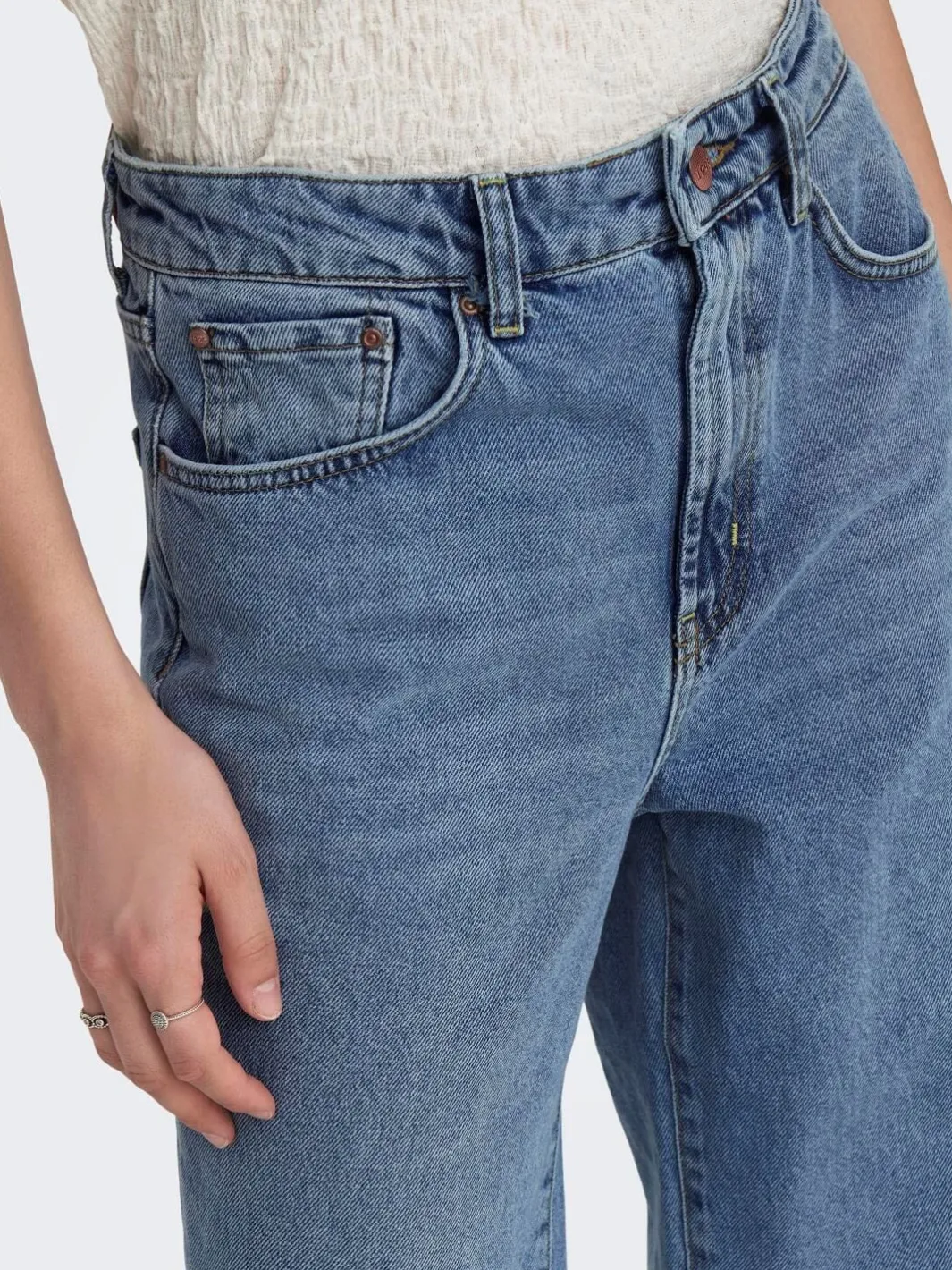 Clearance Only Onlhope Wide Rea345 3562394 Light Blue Denim
