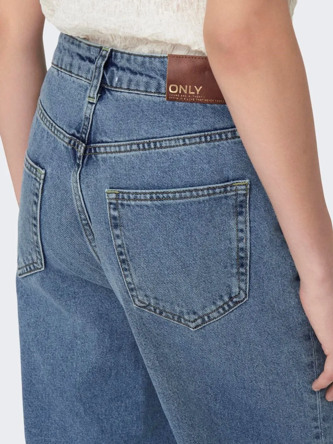Clearance Only Onlhope Wide Rea345 3562394 Light Blue Denim