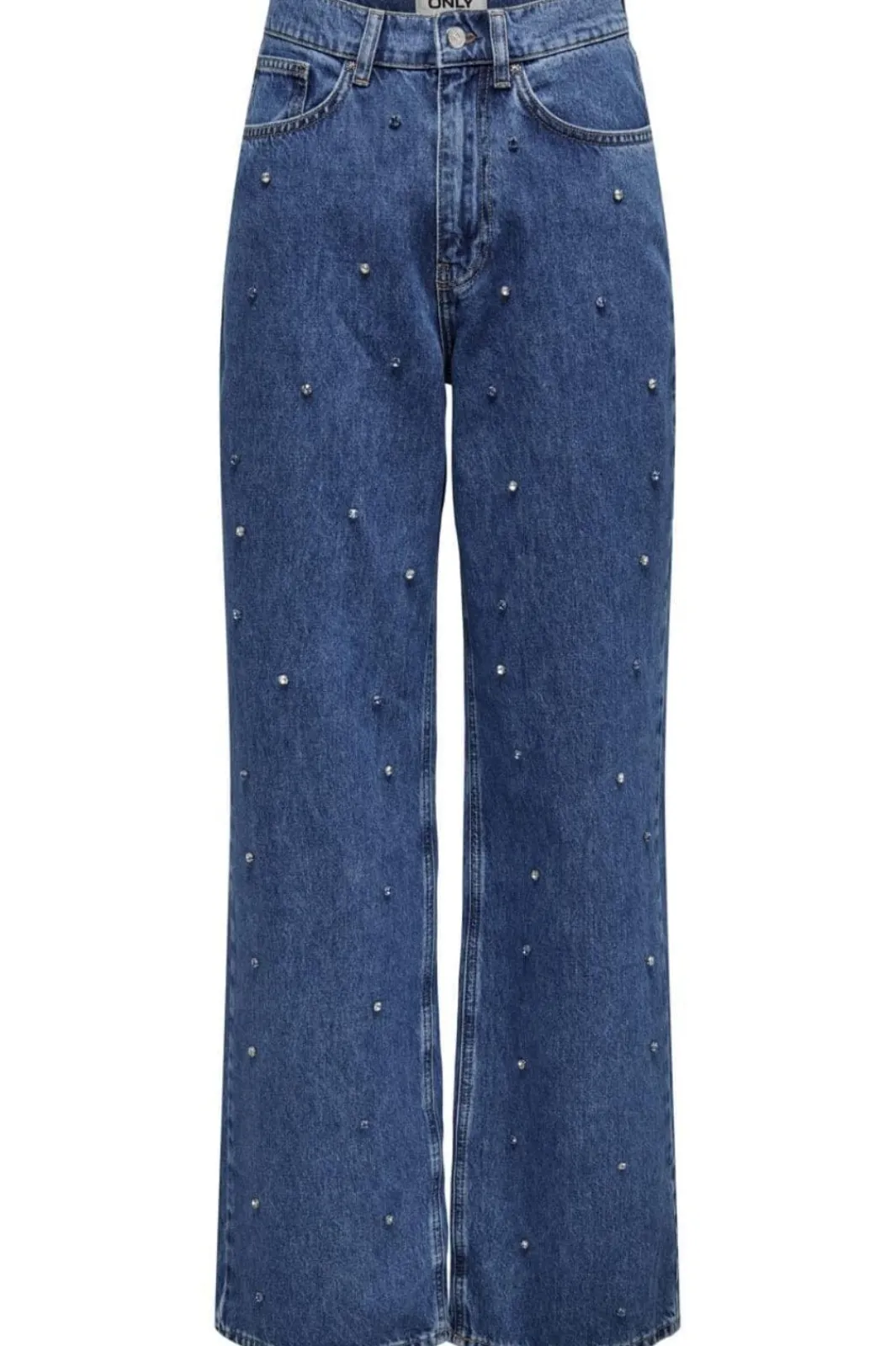 Best Only Onlhope Wide Rhinestone 4364437 Medium Blue Denim