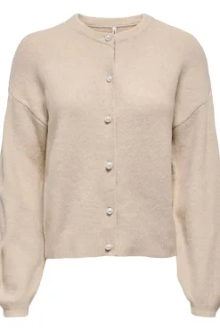Hot Only Onlisabella L/S Cardigan Knt 4901813 Pumice Stone Melange