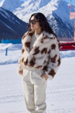 Online Only Onljamie Faux Fur Jacket Cc 4782991 Birch Cow