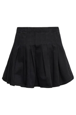 Best Only Onljean Pleat Skirt 4858011 Washed Black