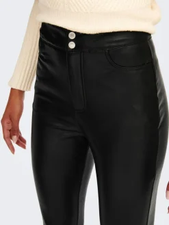 Sale Only Onljessie Fauxleather Zip Pant Cc 3960483 Black