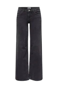 New Only Onljudy Lw Wide Leg Tai Epp 4680454 Washed Black