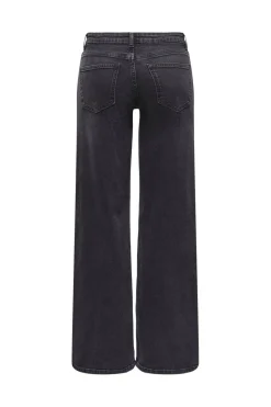 New Only Onljudy Lw Wide Leg Tai Epp 4680454 Washed Black