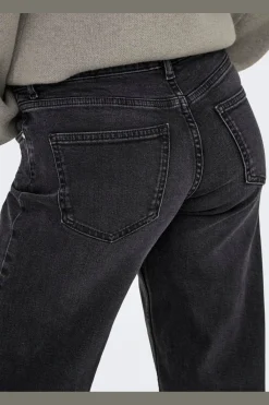 New Only Onljudy Lw Wide Leg Tai Epp 4680454 Washed Black