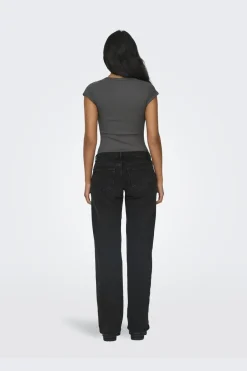 Sale Only Onljuicy Lw Wide Leg Rea1099 4597585 Washed Black