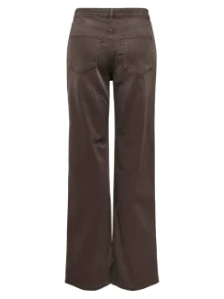 Sale Only Onljuicy Wide Leg Brown Dot 4982454 Dark Brown Denim