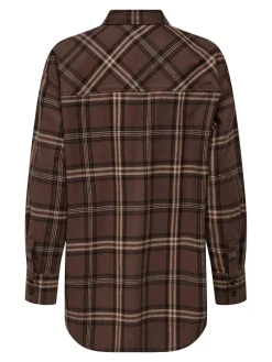 New Only Onljuliana Ls Loose Check Shirt 4846080 Shopping Bag Texana