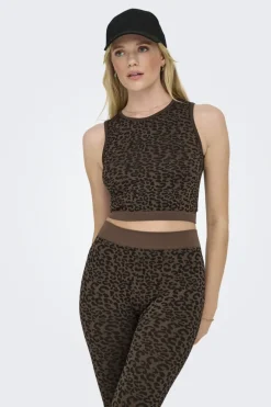 Best Only Onljungle Seamless Animal Tank Top Acc 4757835 Pinecone Leopard Pattern