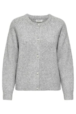 New Only Onlkalibu L/S Cardigan Knt 4981919 Light Grey Melange