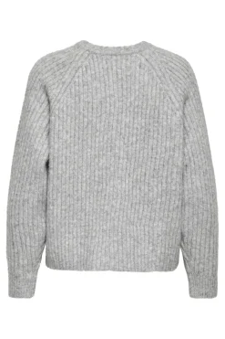 New Only Onlkalibu L/S Cardigan Knt 4981919 Light Grey Melange