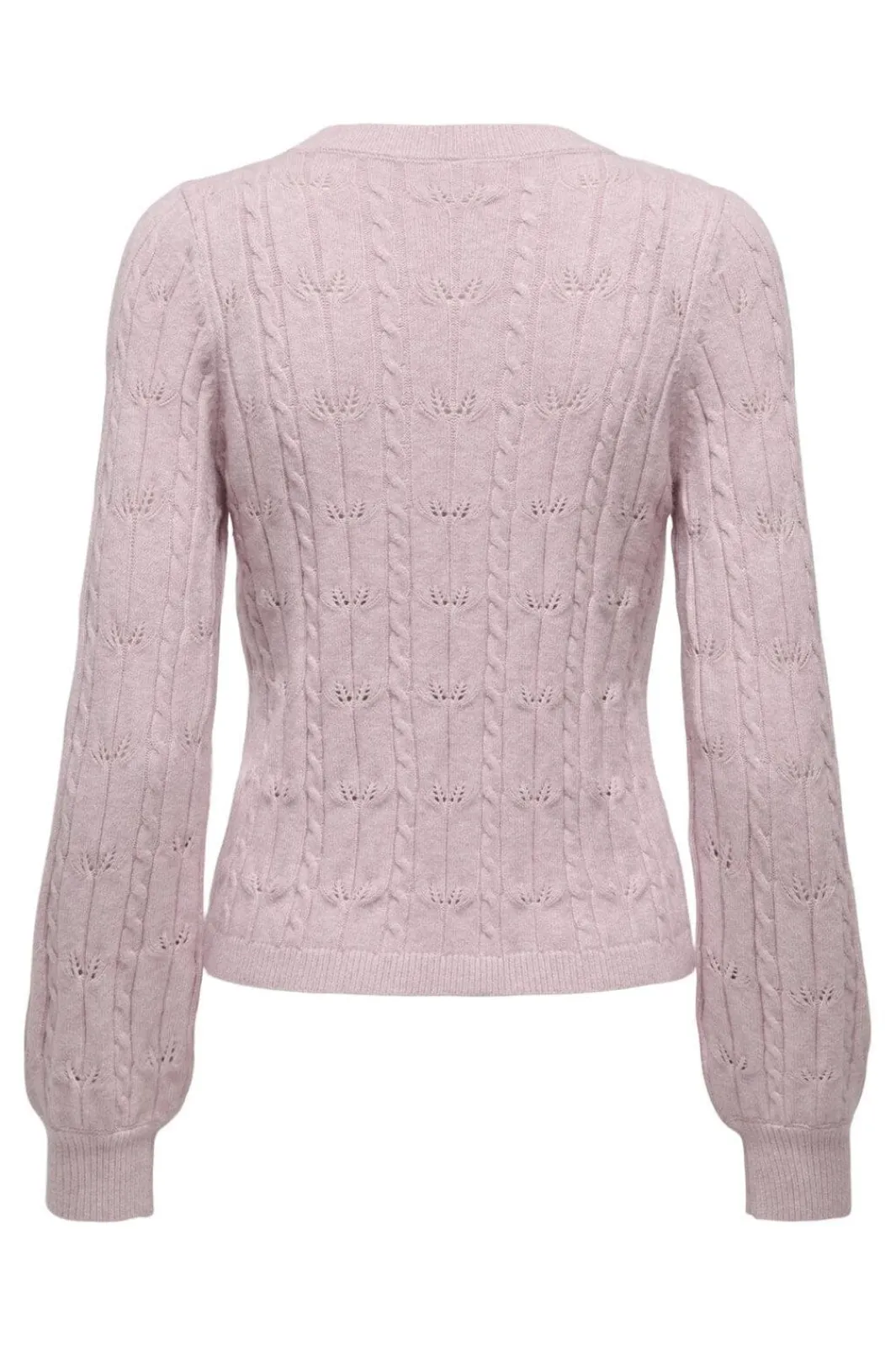 Best Only Onlkatia Ls Structure O-Neck Pull Cc Knt 4884484 Burnished Lilac Melange
